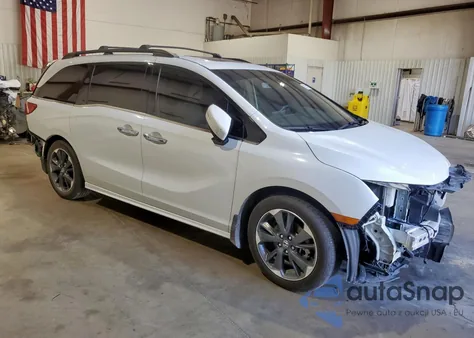 2022 Honda Odyssey Elite из США, поврежденный, VIN 5FNRL6H91NB006208